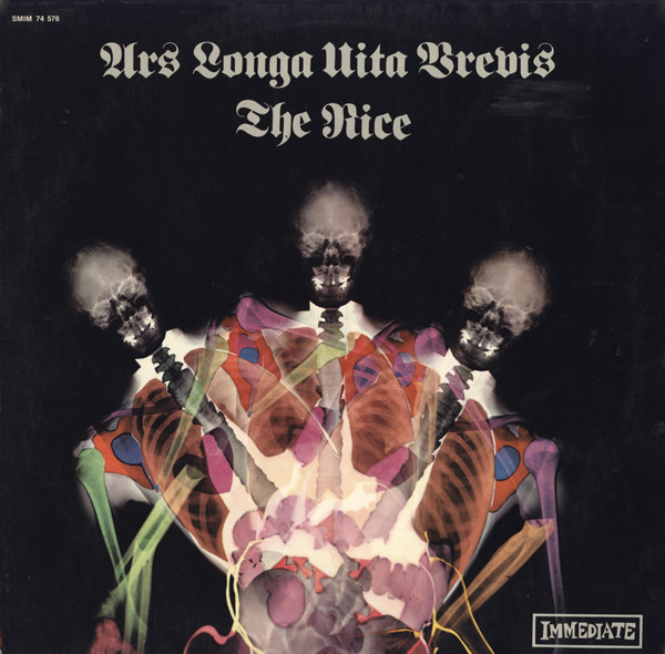 The Nice Ars Longa Vita Brevis LP/1968/Prog Rock/UK/Nm