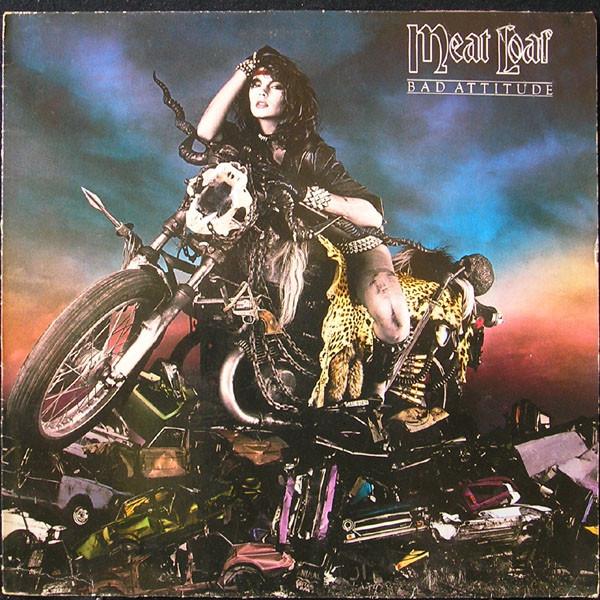 Meat Loaf 'Bad Attitude' LP/1984/Rock/Germany/Ex