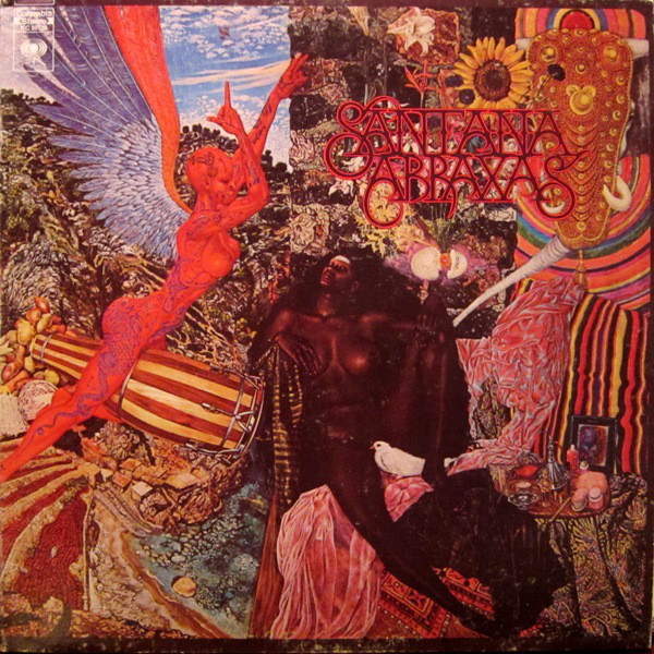 Santana 'Abraxas' LP/1970/1985/Rock/Canada/Nm