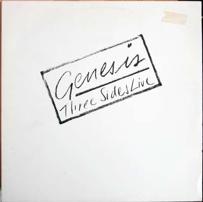 Genesis Three Sides Live 2LP/1982/Prog Rock/Netherlands/Nm