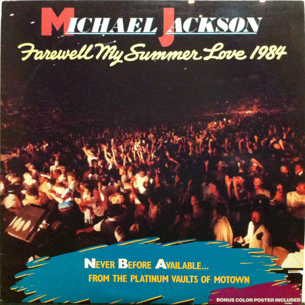 Michael Jackson 'Farewell My Summer Love' LP/1984/Pop/US/Nm
