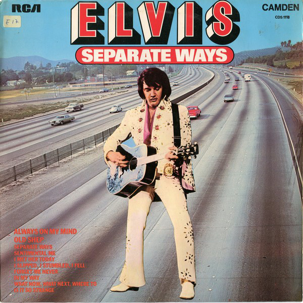Elvis Presley 'Separate Ways' LP/1973/Rock n Roll/UK/Nm Elvis Presley 'Separate Ways' LP/1973/Rock n Roll/UK/Nm