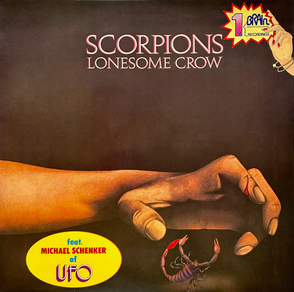 Scorpions 'Lonesome Crow' LP/1972/1978/Hard Rock/Canada/Nm Scorpions 'Lonesome Crow' LP/1972/1978/Hard Rock/Canada/Nm