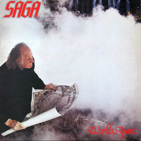 Saga Worlds Apart LP/1981/Prog Rock/Germany/Vg