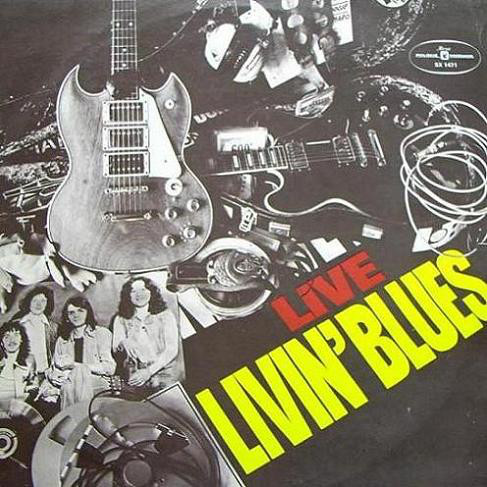Livin Blues 'Live '75' LP/1975/1977/Hard Rock/Poland/Nm