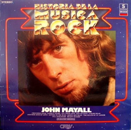 John Mayall Historia De La Musica Rock LP/1981/Rock/Spain/Nm