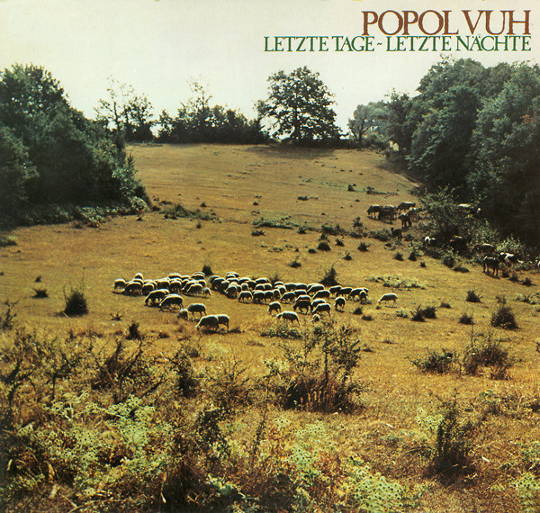 Popol Vuh 'Letzte Tage - Letzte Nachtet' LP/1976/Kraut Rock/France/Nm