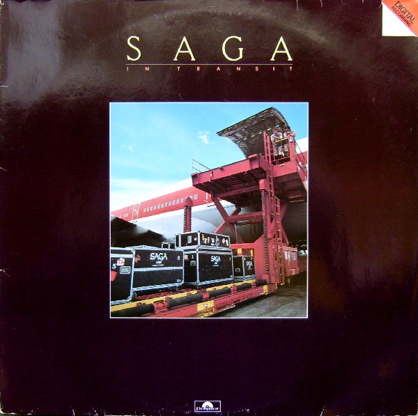Saga 'In Transit' LP/1982/Rock/Germany/Nm