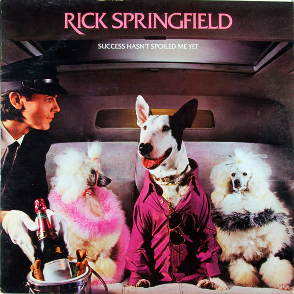 Rick Springfield Success Hasnt Spoiled Me Yet LP/1982/Pop Rock/Japan/Nm