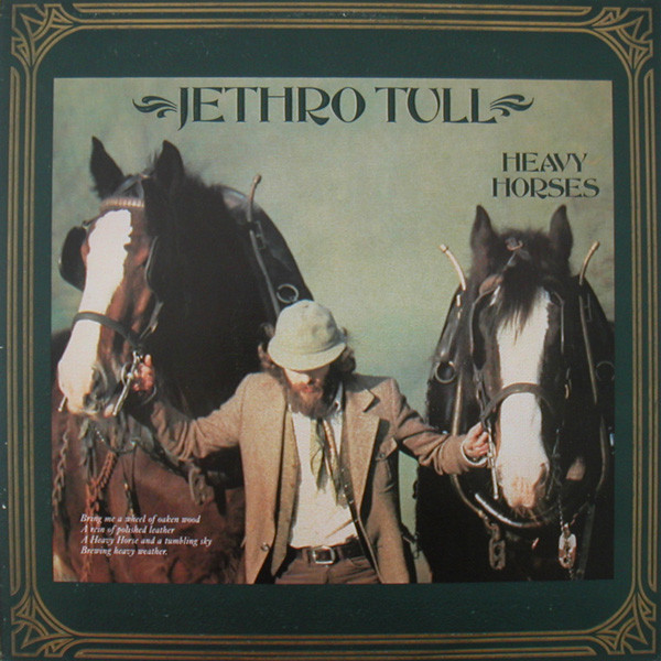 Jethro Tull 'Heavy Horses' LP/1977/1978/Prog Rock/US/Nm