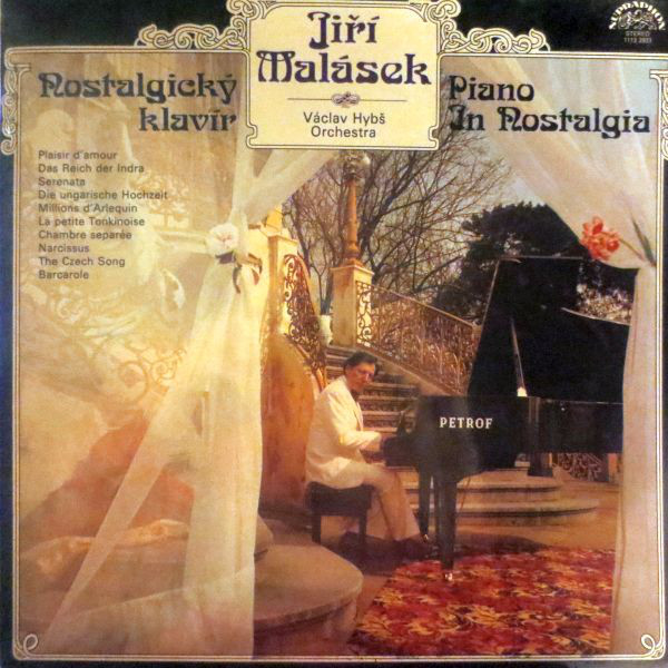 Jiri Malasek Vaclav Hybs Orchestra 'Nostalgicky Klavir Piano In Nostalg' LP/1981/Instrumen/Chech/Nm Jiri Malasek Vaclav Hybs Orchestra 'Nostalgicky Klavir Piano In Nostalg' LP/1981/Instrumen/Chech/Nm
