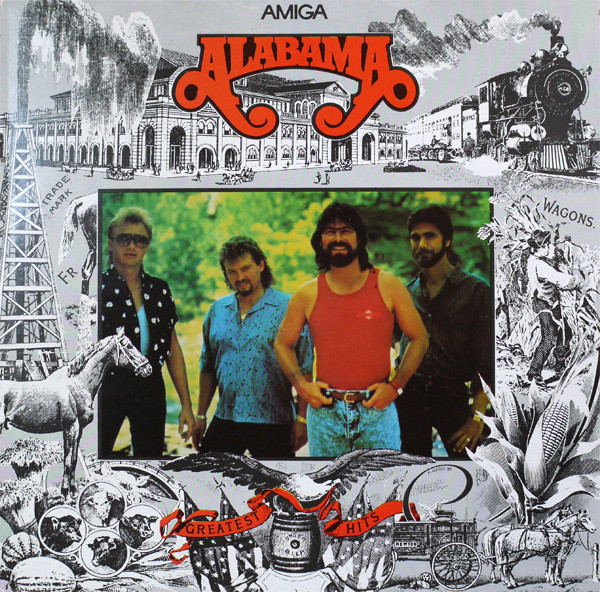 Alabama 'Greatest hits' LP/1989/Rock/GDR/NMint