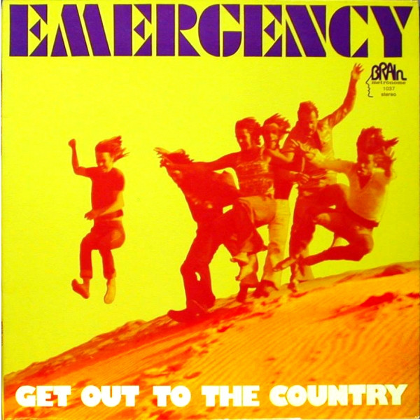 Emergency Get Out To The Country LP/1973/Prog Rock/Germany/Nm