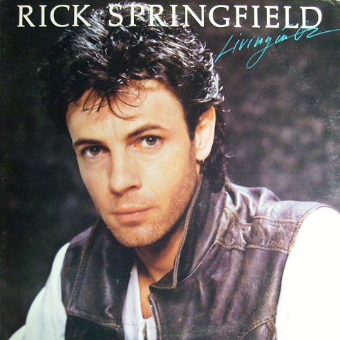 Rick Springfield Living In Oz LP/1983/1984/Pop Rock/Germany/Nm
