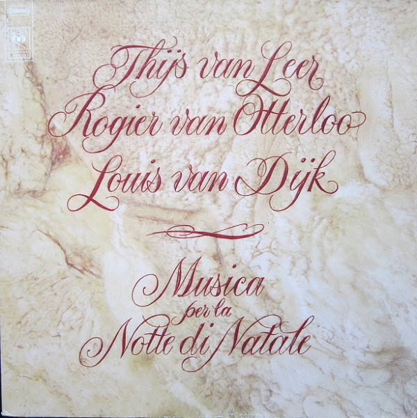 Thijs Van Leer Rogier Van Otterloo Musica Per La Notte Di Natale LP/1976/Classic/Holland/Nm