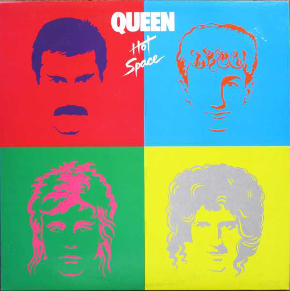 Queen Hot Space LP/1982/Rock/USA/Ex