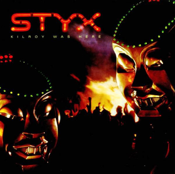 Styx 'Kilroy Was Here' LP/1983/Pop Rock/Holland/VG