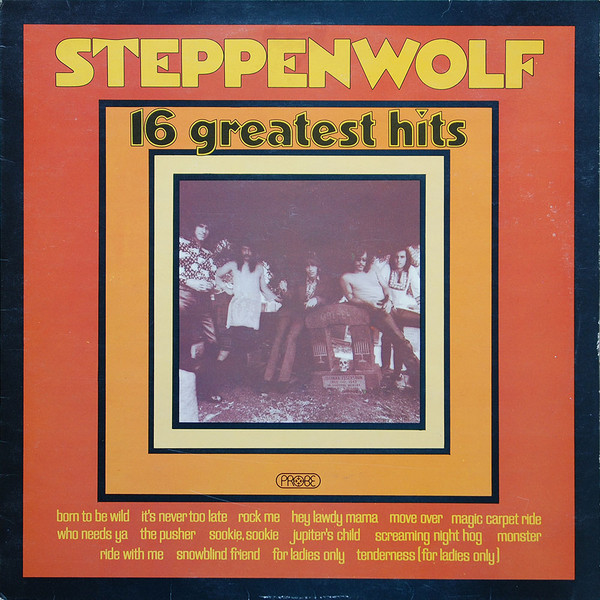 Steppenwolf '16 Greatest Hits' LP/1973/1981/Rock/US/Ex