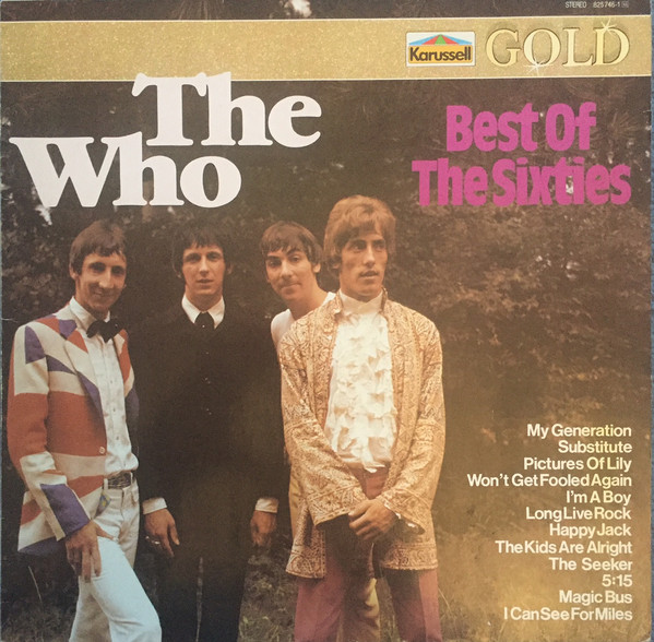 The Who 'Best Of The Sixties' LP/1982/Rock/Germany/Nm The Who 'Best Of The Sixties' LP/1982/Rock/Germany/Nm