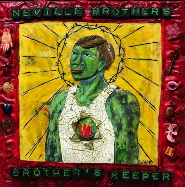 The Neville Brothers Brothers Keeper LP/1990/Funk Soul/Europe/Ex