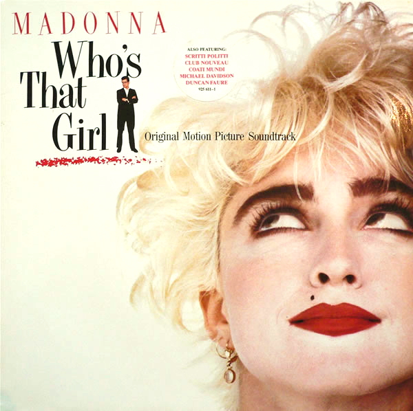 Madonna 'Who's That Girl' LP/1987/Pop/Ygoslavia/Ex Madonna 'Who's That Girl' LP/1987/Pop/Ygoslavia/Ex