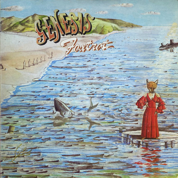 Genesis Foxtrot LP/1972/1978/Prog Rock/Italy/Nm