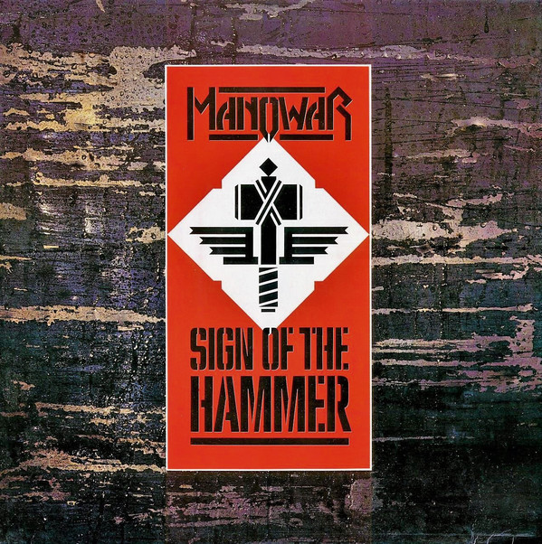 Manowar Sign Of The Hammer LP/1984/Heavy Metal/Germany/Ex