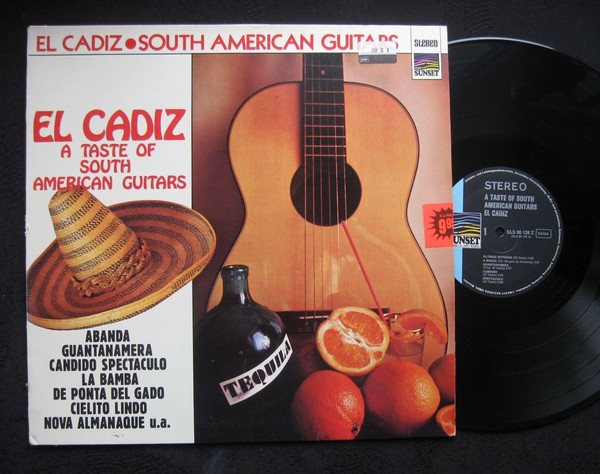 El Cadiz 'A Taste Of South American Guitars' LP/1980/Latin/Germany/Nm El Cadiz 'A Taste Of South American Guitars' LP/1980/Latin/Germany/Nm
