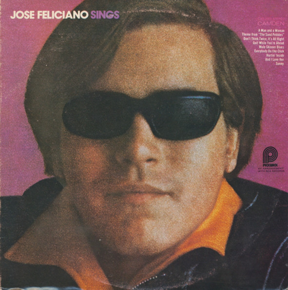 Jose Feliciano 'Sings' LP/1972/Rock/US/Nm