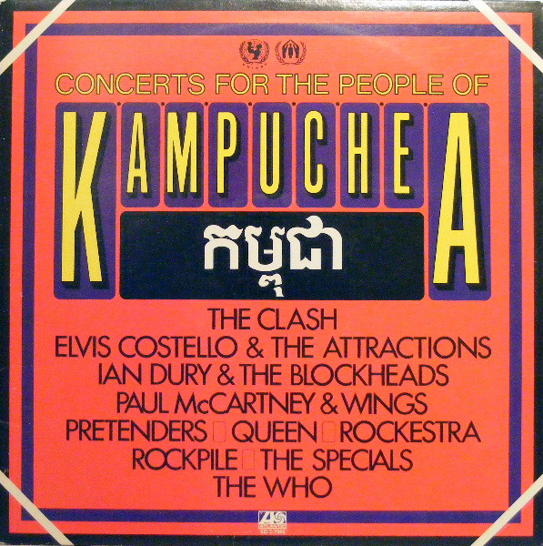 Various 'Concerts For The People Of Kampuchea' 2LP/1981/Pop Rock/Germany/Nm Various 'Concerts For The People Of Kampuchea' 2LP/1981/Pop Rock/Germany/Nm