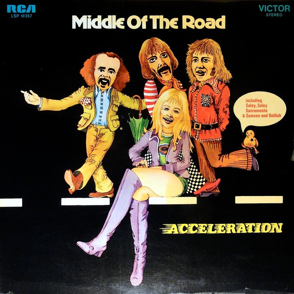 Middle Of The Road 'Acceleration' LP/1971/Pop/Germany/Ex