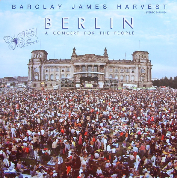 Barclay James Harvest 'Berlin' LP/1982/Prog Rock/Germany/Nm Barclay James Harvest 'Berlin' LP/1982/Prog Rock/Germany/Nm