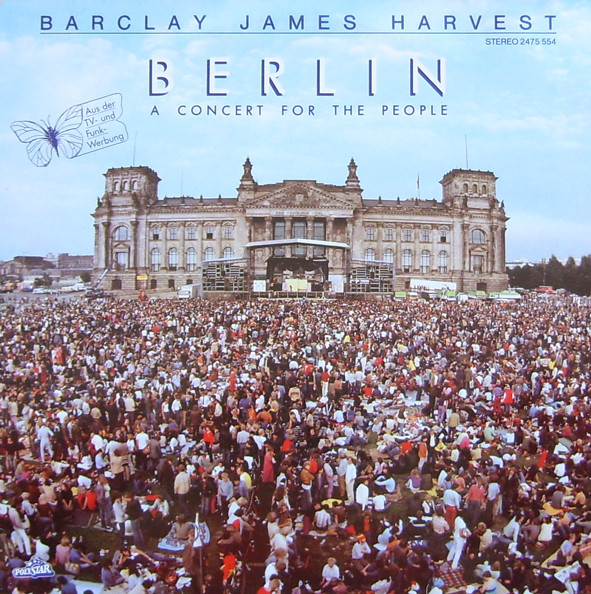 Barclay James Harvest 'Berlin' LP/1982/Soft Rock/Germany/Nmint