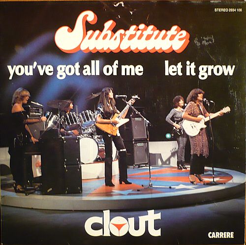 Clout Substitute LP/1978/Pop Rock/Germany/Nm