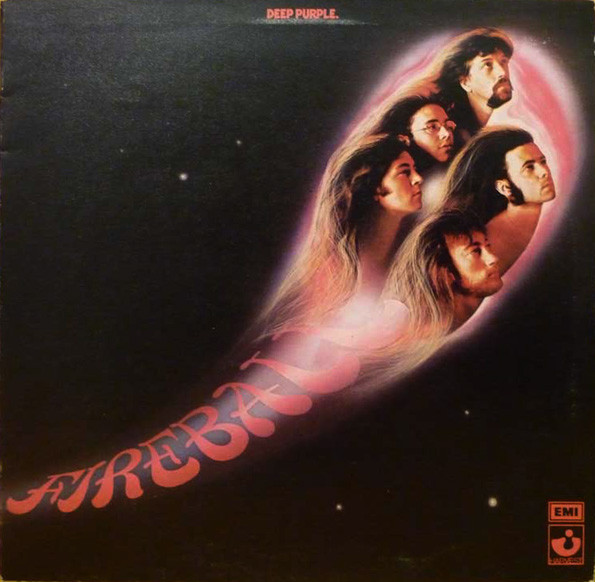 Deep Purple Fireball LP/1971/Hard Rock/UK/Ex