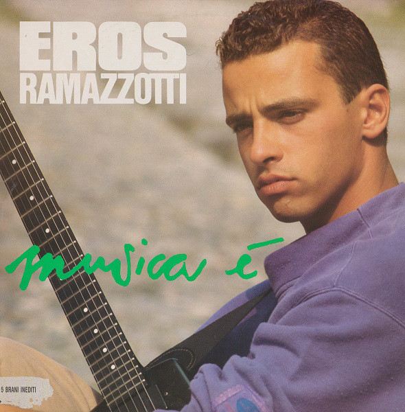 Eros Ramazzotti 'Musica E' LP/1988/Pop/Greece/Nm Eros Ramazzotti 'Musica E' LP/1988/Pop/Greece/Nm