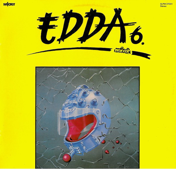 Edda Muvek 'Edda Muvek 6.' LP/1986/Pop Rock/Hungary/Nm