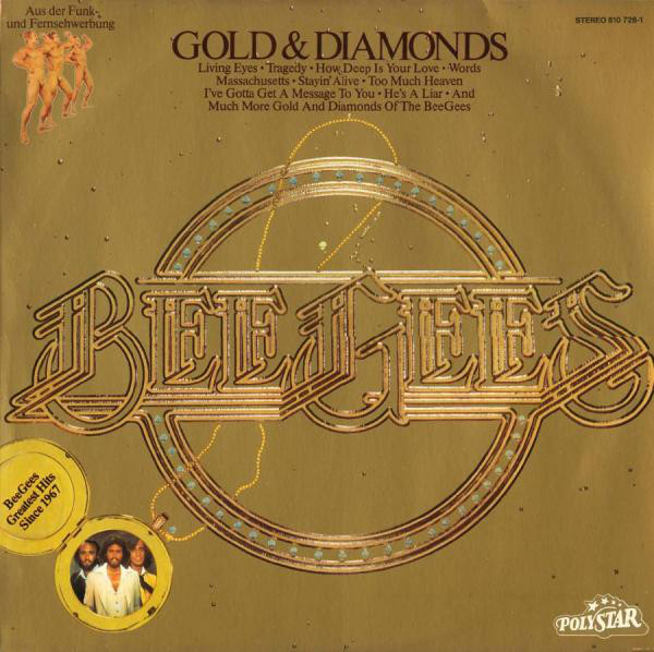 Bee Gees 'Gold & Diamonds' LP/1983/Pop/Germany/Nmint