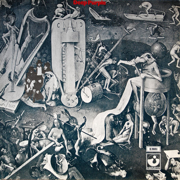 Deep Purple 'Deep Purple' LP/1969/1976/Hard Rock/Germany/Nm Deep Purple 'Deep Purple' LP/1969/1976/Hard Rock/Germany/Nm