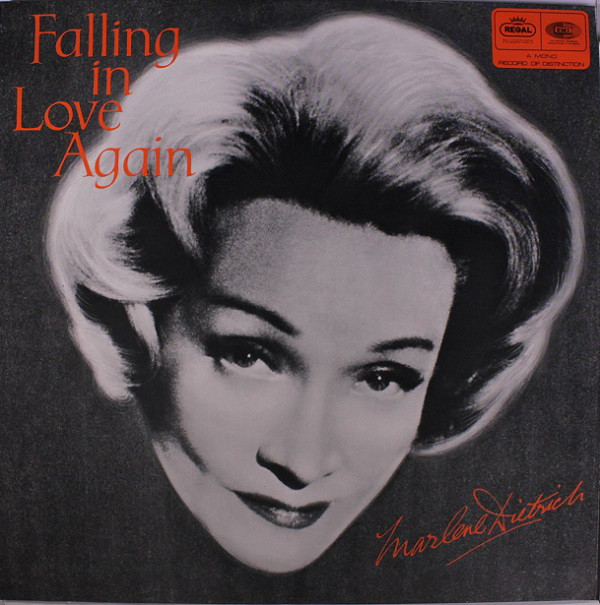 Marlene Dietrich Falling in Love Again LP/1965/Pop/UK/Ex
