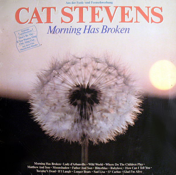 Cat Stevens 'Morning Has Broken' LP/1981/Rock/Germany/Nm Cat Stevens 'Morning Has Broken' LP/1981/Rock/Germany/Nm
