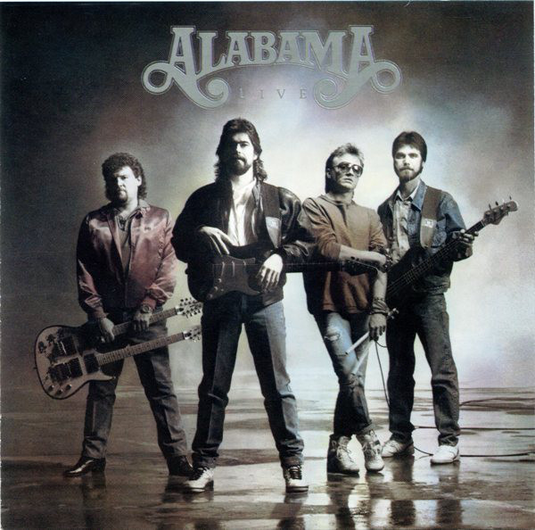 Alabama 'Alabama Live' LP/1988/Rock/Germany/NMint