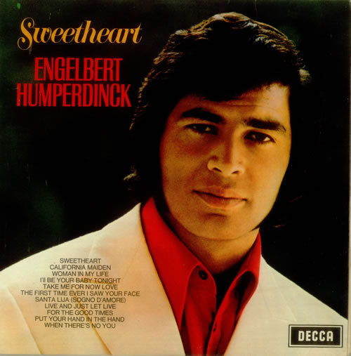 Engelbert Humperdinck 'Sweetheart' LP/1971/Pop/UK/Nm