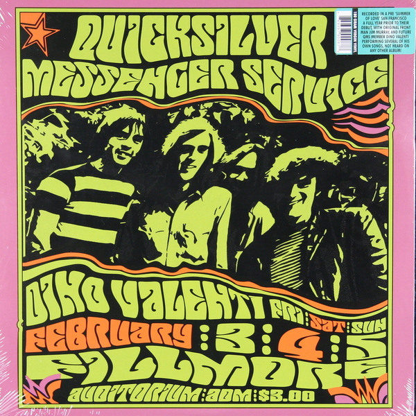 Quicksilver Messenger Service 'Fillmore Auditorium Feb 4Th, 1967' 2LP/2008/2010/Rock/Europe/Sealed